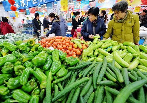 食用農產品價格止漲回落